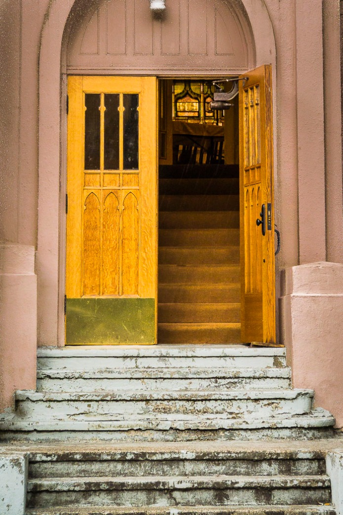 Church doorway.